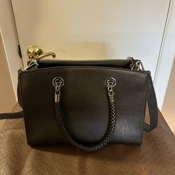 Pewter Colored Women’s Handbag