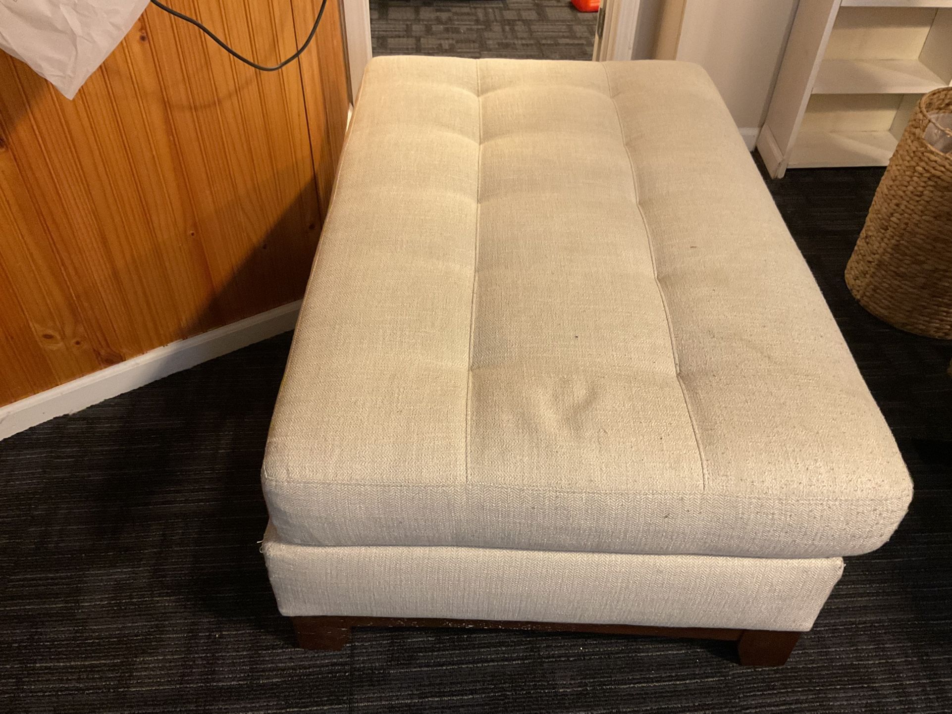 American Signature Gently Used Ottoman