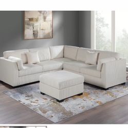 Sectional Sofa New In Box 825.00 
