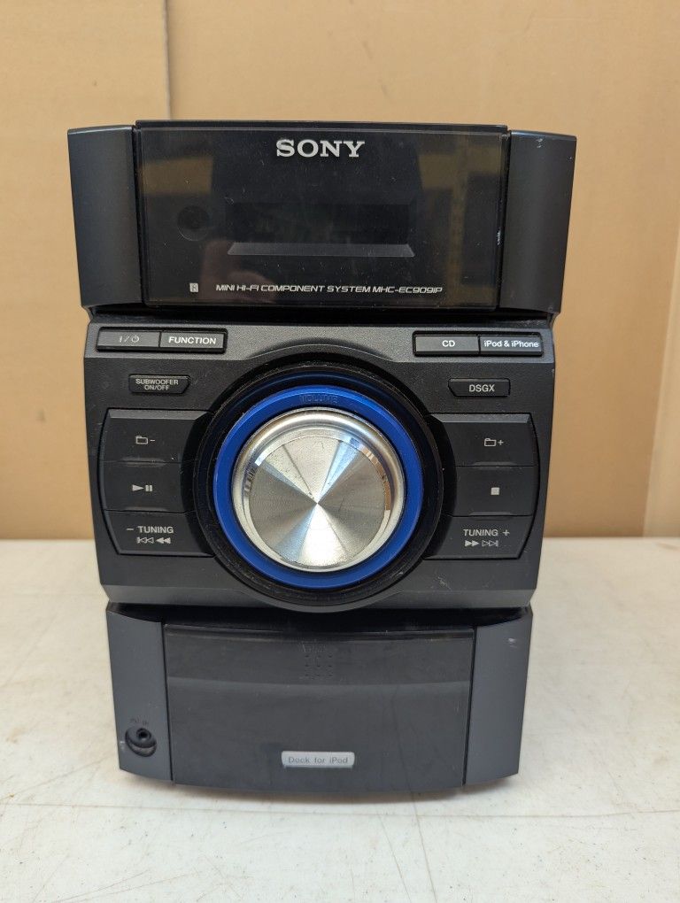 Sony HCD-EC909IP Mini Hi-Fi Stereo System