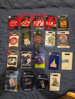 Disney & Pop Culture Pin Collection – Limited Edition, D23 & SDCC Exclusives