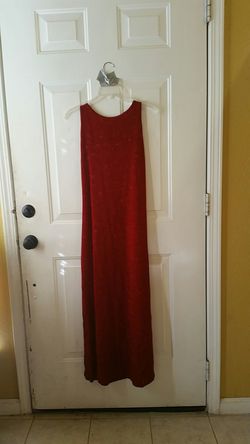 Long Red Dress for special occasions