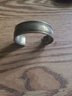 Brass bracelet