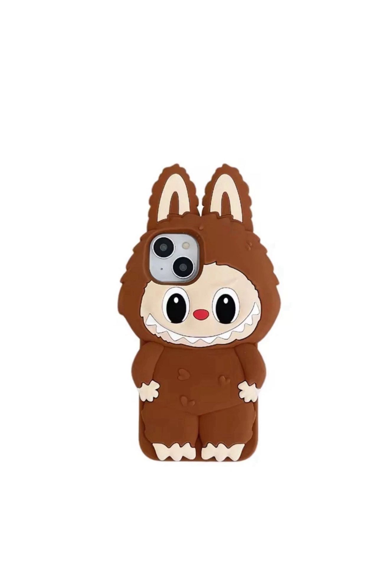 Cute Labubu Silicone iPhone Case