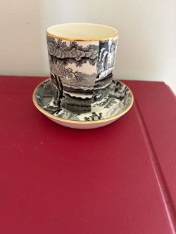 Copeland Spode and Tiffany & Co Cup and Dish