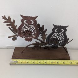 Owl Candle Holder 