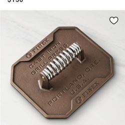 FINEX 8" Cast Iron Flat Press