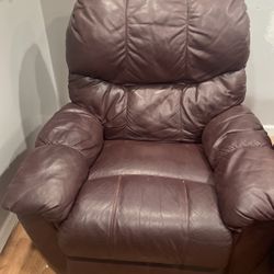 Leather Sofa And Love Seat