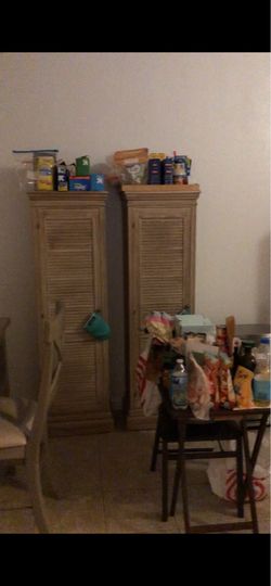 2 Storage Cabinets