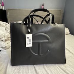 Telfar Medium Shopping Bag Black