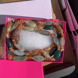 stone necklace