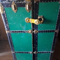 Early 1900's Wardobe Steamer Trunk