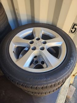 Weels with tires 215/55R17