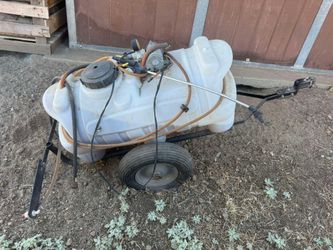 Tow-Behind Lawn Sprayer with Pump