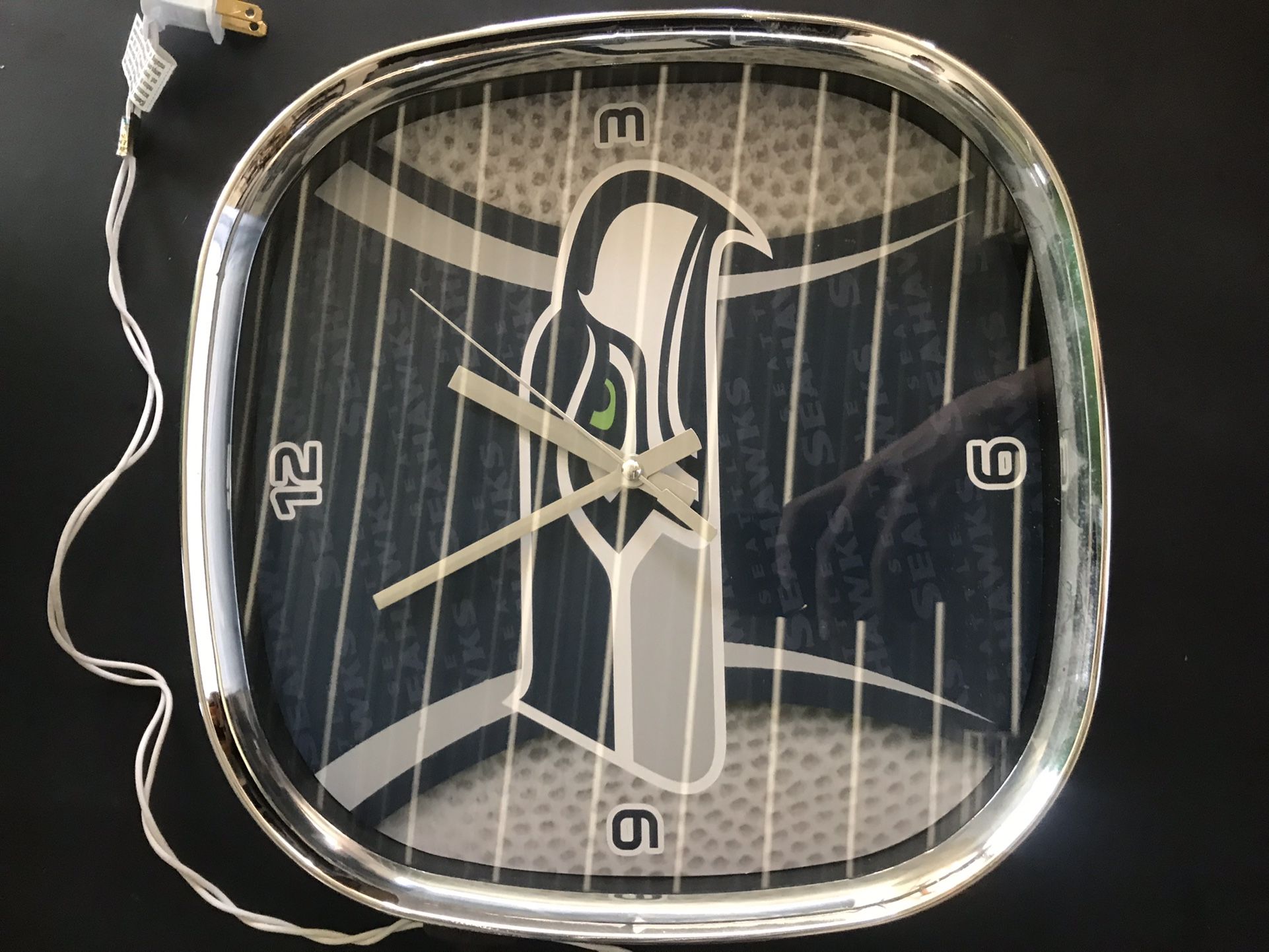 Seahawks Clock & Decals