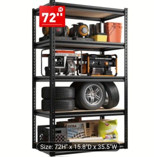 72" Heavy Duty Storage Dhrlving Unit