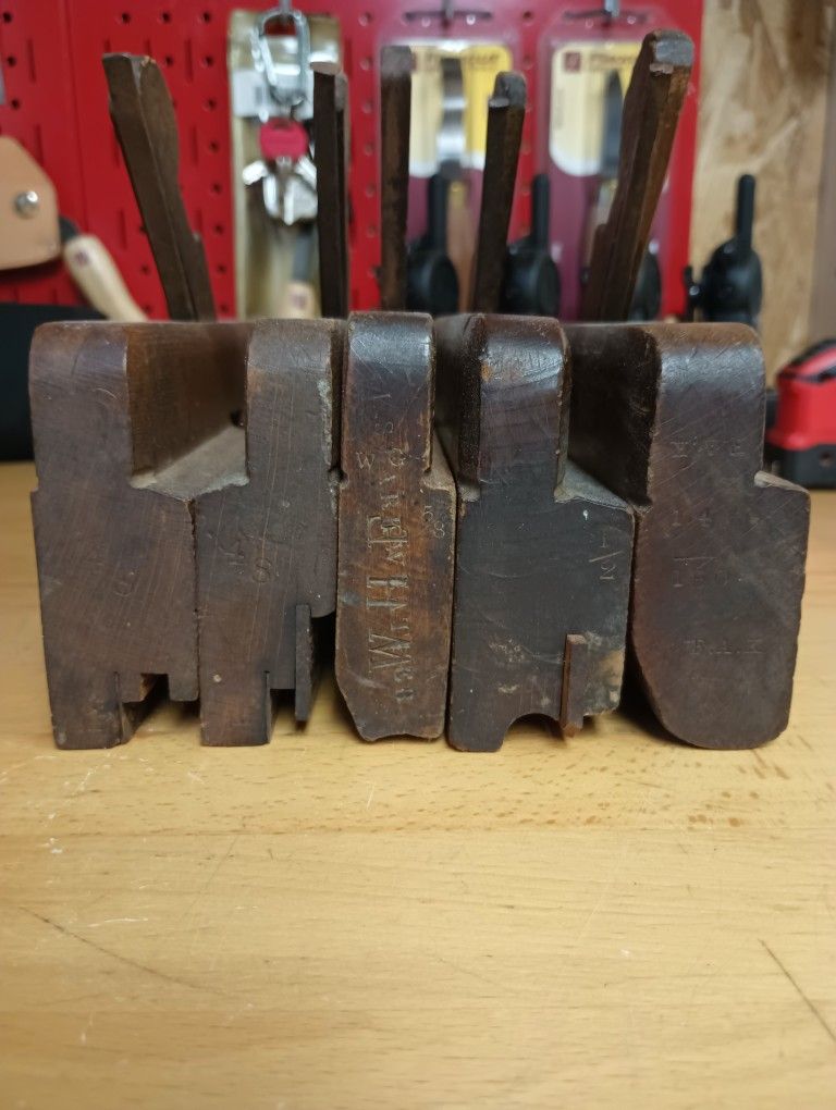 Antique Molding Rabbet Planes