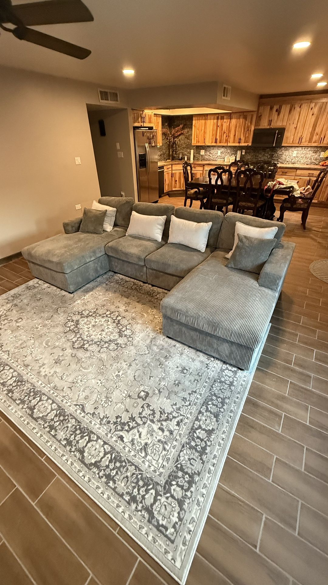Brand New Light Grey Couch