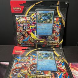 Mega Evolution 3-Pack Blister Pokemon
