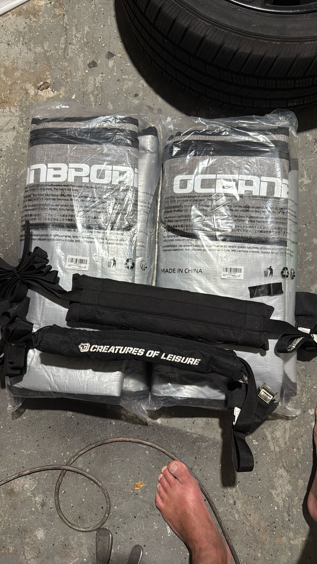 πββοΈπββοΈ NEED TO SELL. 2 Ocean Board Bags & Creatures Soft Roof Racks