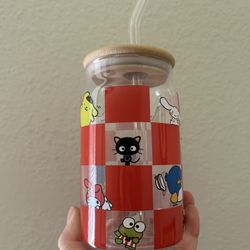 Sanrio Glass Cup