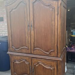 entertainment center wood