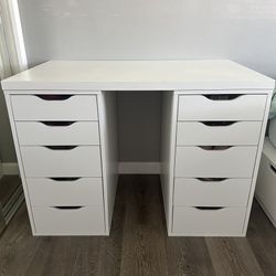 IKEA Desk Vanity Makeup Drawers