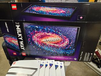 Lego 31212 the milky way empty box and manuals