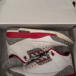 Cardinal Red Retro Jordan 3s