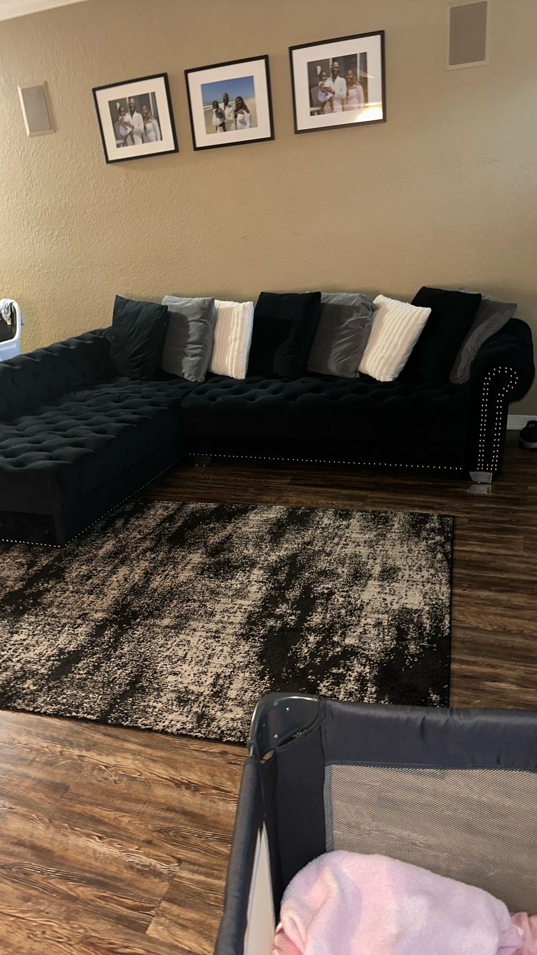 Suade Sectional Sofa