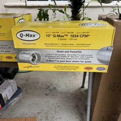 A- Max 10” 1024 CFM 3 Speed MAX- Fan