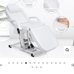 Fully Electric With Remote Facial/Massage/spa Bed For Estheticians Table With 3 Motor Electrical Adjustments