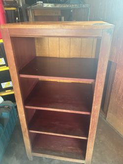 Wooden Bookshelf / Storage Shelf