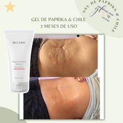 Gel Paprika and chili balm reducing gel