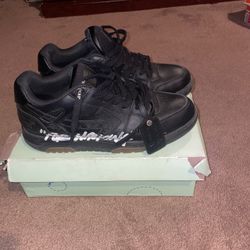 Off-White Out Of Office Low-Top Sneakers Black