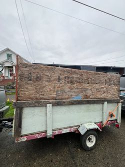 2005 Harbor Freight 4x8 trailer