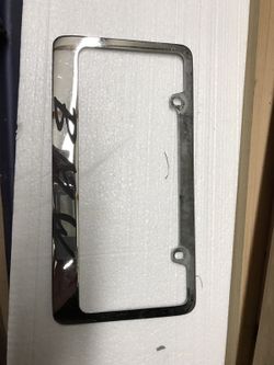 BMW license plate frame