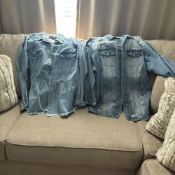 Beautiful Jean Jackets Brand New🦋🦋🦋❤️