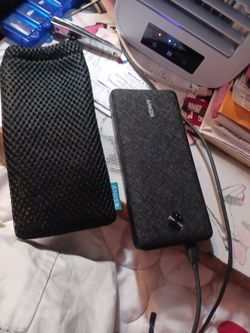 BRAND NEW ANKER PORTABLE CHARGER WITH CASE LOOK MY POST ALOT ITEMS