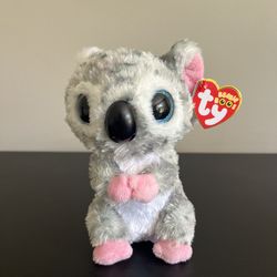 Ty Beanie Boos Karli Koala TySilk Plush Stuffed Animal 6 Inch