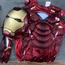 Iron Man Size M Kid