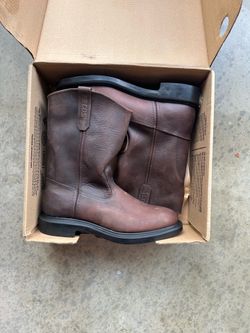 cowboy style work boot size 9