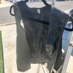 Leather Vest. $25.00