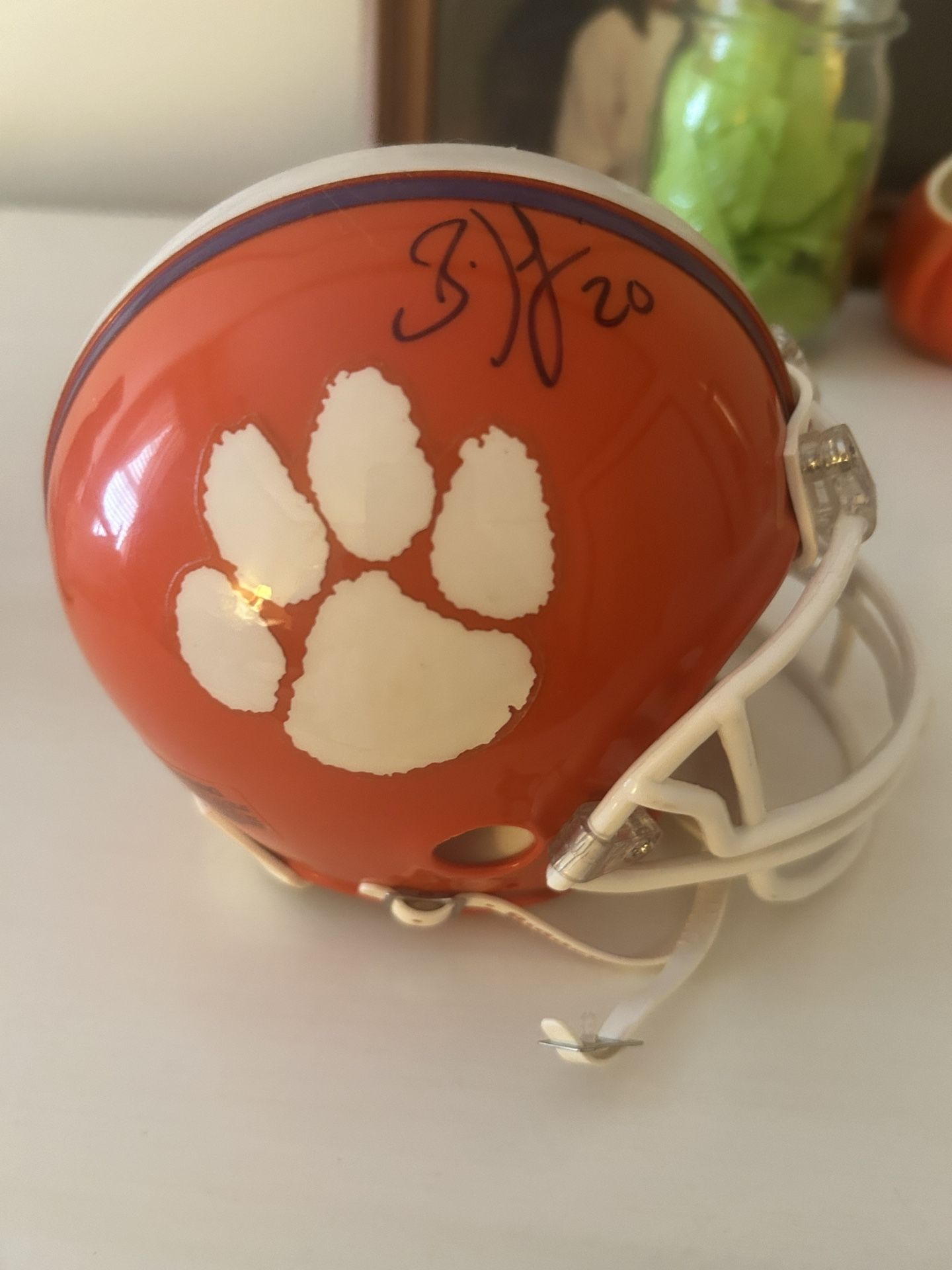 Trevor Lawrence Signed Mini Helmet