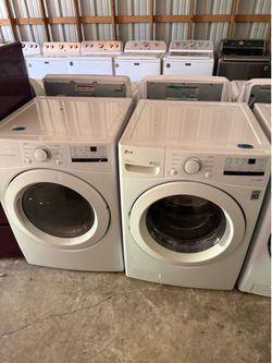 Washer and dryer  lg Delivey and installation free