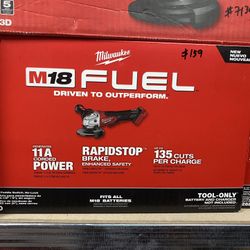 Milwaukee M18 Fuel 5” Grinder Paddle Switch 