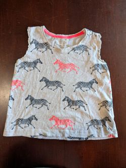 Girls Zebra Tank Top Size 5-6 - Everett, WA