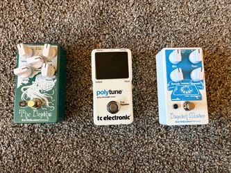 Guitar pedals