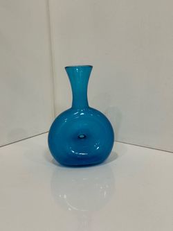 Vintage 50s BLENKO #441S “DONUT” VASE