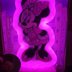 Minnie Mouse Led Neon Lamp